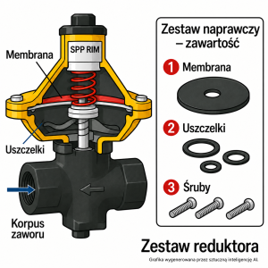 Zestaw naprawczy do reduktorów ALFA 10-20-30-35 BP